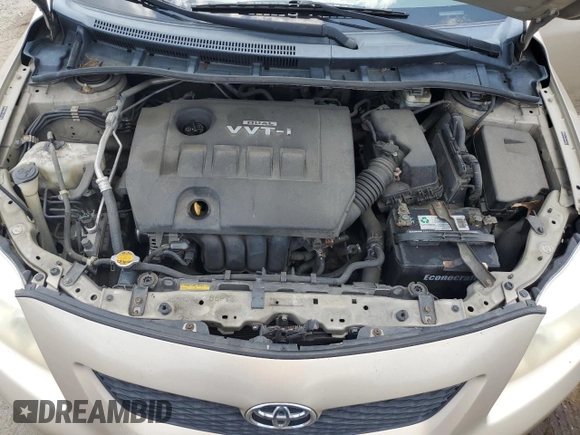 2010 Toyota Corolla with VIN 2T1BU4EE3AC315245, listed as a Copart auction lot 61336985 with 163,168 mi miles and Salvage title. Bid and sale history available at DreamBid. Image 11.
