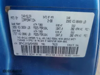 1998 Dodge Ram 1500 with VIN 3B7HC16Y2WM249256, listed as a Copart auction lot 47277555 with 164,352 mi miles and Salvage Title. Bid and sale history available at carsss.com. Image 15.