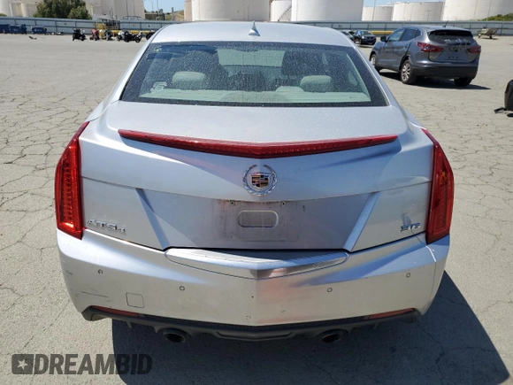 2013 Cadillac ATS Luxury with VIN 1G6AH5R33D0139975, listed as a Copart auction lot 54760015 with 82,844 mi miles and Salvage Title. Bid and sale history available at carsss.com. Image 6.