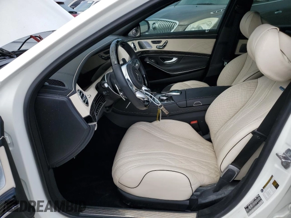 2020 Mercedes-Benz S 65 AMG with VIN W1KUG7KB5LA530117, listed as a Copart auction lot 75060394 with Not provided miles and Salvage title. Bid and sale history available at DreamBid. Image 7.