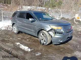 2013 Ford Explorer Limited with VIN 1FM5K8F89DGA61027, listed as a IAAI auction lot 41493307 with 186,969 mi miles. Bid and sale history available at carsss.com. Image 1.
