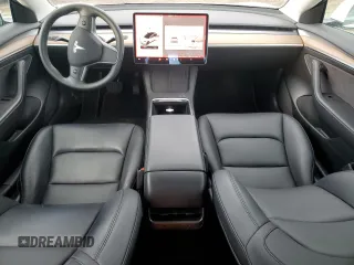2022 Tesla Model 3 Long Range with VIN 5YJ3E1EB9NF207364, listed as a Copart auction lot 47368135 with 44,640 mi miles and Salvage Title. Bid and sale history available at DreamBid. Image 8.