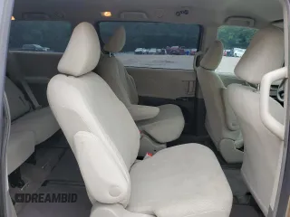 2014 Toyota Sienna L with VIN 5TDZK3DC3ES499663, listed as a Copart auction lot 57615535 with 201,561 mi miles and Salvage title. Bid and sale history available at DreamBid. Image 11.