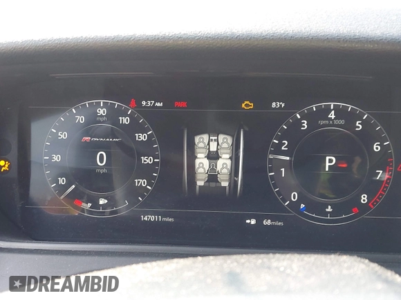 2018 Land Rover Range Rover Velar R-Dynamic SE with VIN SALYL2RVXJA712573, listed as a IAAI auction lot 42387427 with 147,011 mi miles and . Bid and sale history available at DreamBid. Image 7.