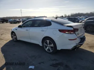 2019 Kia Optima LX with VIN 5XXGT4L36KG361222, listed as a Copart auction lot 49603395 with 38,560 mi miles and Salvage Title. Bid and sale history available at carsss.com. Image 2.