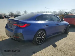2023 BMW i4 M50 z VIN WBY33AW09PFN63345, wystawiony jako Copart lot #47594275 z przebiegiem 190 mil mil oraz Szkody całkowita. Historia ofert i sprzedaży dostępna na DreamBid. Obrazek 3.