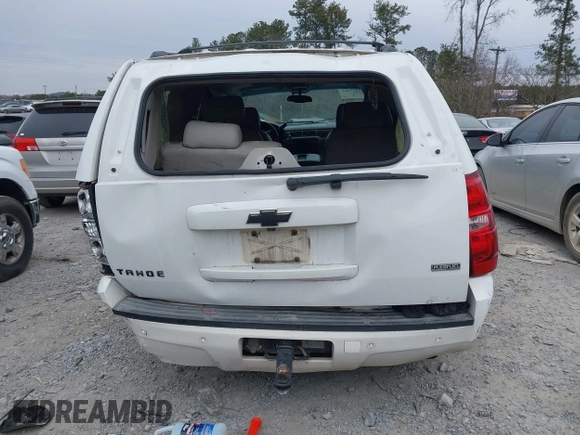 2008 Chevrolet Tahoe LTZ with VIN 1GNFK130X8R117959, listed as a IAAI auction lot 41335107 with 354,000 mi miles and . Bid and sale history available at DreamBid. Image 16.