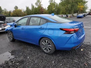 2021 Nissan Versa SV with VIN 3N1CN8EVXML862039, listed as a Copart auction lot 76208234 with 56,008 mi miles and Salvage Title. Bid and sale history available at carsss.com. Image 2.