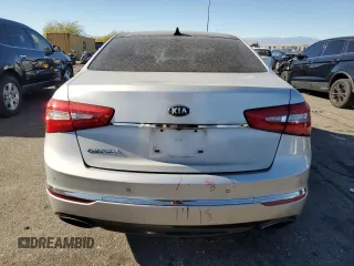 2016 Kia Cadenza Premium with VIN KNALN4D71G5218729, listed as a Copart auction lot 83393954 with 34,343 mi miles and Salvage Title. Bid and sale history available at carsss.com. Image 6.
