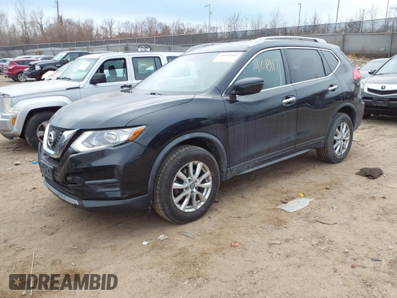 2017 Nissan Rogue S with VIN JN8AT2MV2HW002942, listed as a IAAI auction lot 41018417 with 151,945 mi miles. Bid and sale history available at carsss.com. Image 17.