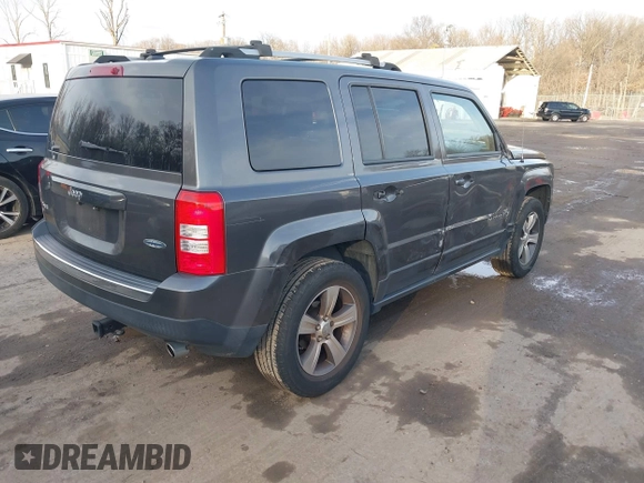 2017 Jeep Patriot High Altitude with VIN 1C4NJRFB1HD110320, listed as a IAAI auction lot 41152170 with 88,341 mi miles. Bid and sale history available at carsss.com. Image 4.