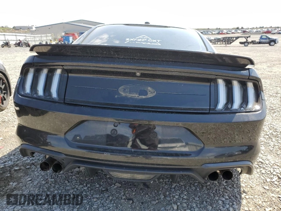 2019 Ford Mustang GT with VIN 1FA6P8CF7K5194106, listed as a Copart auction lot 52492345 with 40,719 mi miles and Salvage title. Bid and sale history available at DreamBid. Image 6.
