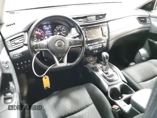 2020 Nissan Rogue SV with VIN JN8AT2MV2LW136908, listed as a Copart auction lot 45647545 with 53,481 mi miles and Salvage Title. Bid and sale history available at DreamBid. Image 8.
