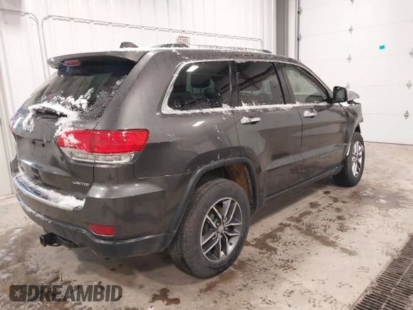 2017 Jeep Grand Cherokee Limited with VIN 1C4RJFBG0HC810952, listed as a IAAI auction lot 41914451 with 91,967 mi miles. Bid and sale history available at carsss.com. Image 4.