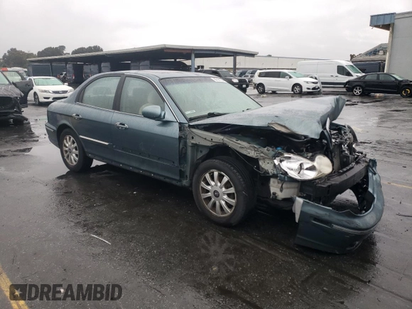 2004 Hyundai Sonata GLS with VIN KMHWF35H94A082671, listed as a Copart auction lot 82191124 with 76,275 mi miles and Salvage Title. Bid and sale history available at carsss.com. Image 4.