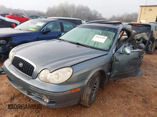 2005 Hyundai Sonata GL with VIN KMHWF25S45A122047, listed as a IAAI auction lot 41433449 with 155,848 mi miles. Bid and sale history available at carsss.com. Image 17.
