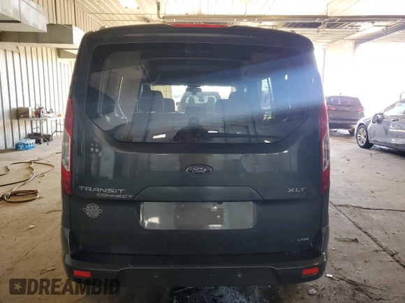 2018 Ford Transit Connect XLT with VIN NM0GE9F71J1365143, listed as a Copart auction lot 40447414 with 156,458 mi miles and . Bid and sale history available at DreamBid. Image 6.