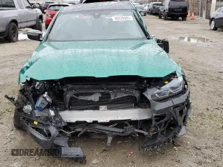 2023 BMW M3 with VIN WBS53AY06PFP08079, listed as a Copart auction lot 48228285 with 9,869 mi miles and Salvage title. Bid and sale history available at DreamBid. Image 5.
