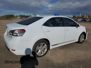 2010 Lexus HS with VIN JTHBB1BA6A2022135, listed as a Copart auction lot 72088844 with 125,336 mi miles and Salvage Title. Bid and sale history available at carsss.com. Image 3.