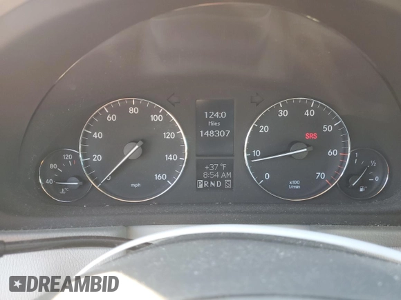 2005 Mercedes-Benz C 240 with VIN WDBRF61J55F577772, listed as a Copart auction lot 87605215 with 148,307 mi miles and Salvage Title. Bid and sale history available at DreamBid. Image 9.