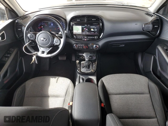 2020 Kia Soul EX with VIN KNDJ33AUXL7049281, listed as a Copart auction lot 48439185 with 75,123 mi miles and Clean Title. Bid and sale history available at carsss.com. Image 8.