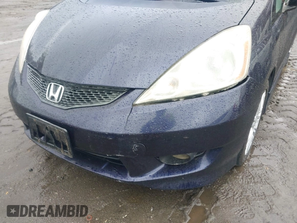 2009 Honda Fit Sport with VIN JHMGE88419S069110, listed as a IAAI auction lot 41981489 with 113,724 mi miles. Bid and sale history available at carsss.com. Image 6.