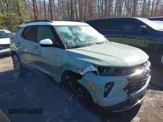 2024 Chevrolet TrailBlazer ACTIV with VIN KL79MSSL2RB091401, listed as a IAAI auction lot 41807610 with 9,610 mi miles and . Bid and sale history available at DreamBid. Image 1.
