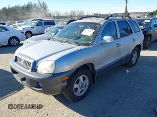 2002 Hyundai Santa Fe GLS with VIN KM8SC73D52U303824, listed as a IAAI auction lot 41442083 with 171,048 mi miles. Bid and sale history available at carsss.com. Image 2.