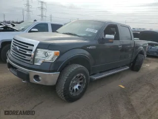 2013 Ford F-150 XLT with VIN 1FTFW1E65DFE03597, listed as a Copart auction lot 44741395 with 188,806 mi miles and Salvage Title. Bid and sale history available at carsss.com. Image 1.