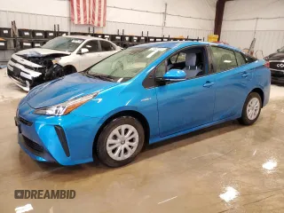 2021 Toyota Prius L Eco with VIN JTDKAMFU6M3142364, listed as a Copart auction lot 50714465 with 15,020 mi miles and Clean Title. Bid and sale history available at carsss.com. Image 1.