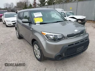 2014 Kia Soul with VIN KNDJN2A24E7026133, listed as a IAAI auction lot 42050362 with 134,454 mi miles. Bid and sale history available at carsss.com. Image 1.