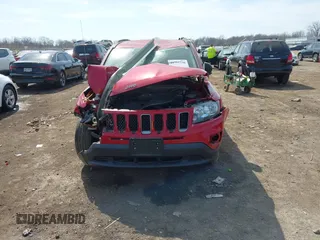 2017 Jeep Compass 75th Anniversary Edition with VIN 1C4NJDBB8HD101445, listed as a IAAI auction lot 41791238 with 35,526 mi miles. Bid and sale history available at carsss.com. Image 13.