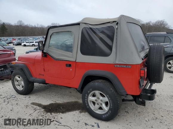 1990 Jeep Wrangler "S" with VIN 2J4FY19E5LJ531768, listed as a Copart auction lot 87677425 with 76,948 mi miles and Clean Title. Bid and sale history available at carsss.com. Image 2.