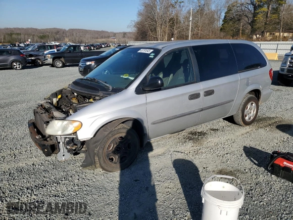 2003 Dodge Caravan SE with VIN 1D4GP243X3B196521, listed as a Copart auction lot 43791845 with Not Provided miles and Salvage Title. Bid and sale history available at carsss.com. Image 1.