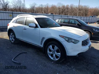 2011 Infiniti FX35 with VIN JN8AS1MW8BM140882, listed as a Copart auction lot 50082765 with 159,075 mi miles and Clean Title. Bid and sale history available at carsss.com. Image 4.