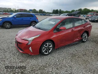 2017 Toyota Prius Two z VIN JTDKARFU1H3534512, wystawiony jako Copart lot #58573105 z przebiegiem 63 681 mil mil oraz Szkoda całkowita • Salvage title. Historia ofert i sprzedaży dostępna na DreamBid. Obrazek 1.