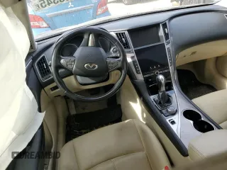 2017 Infiniti Q50 Signature Edition with VIN JN1EV7AP0HM739324, listed as a Copart auction lot 43063345 with 124,406 mi miles and Salvage Title. Bid and sale history available at DreamBid. Image 8.