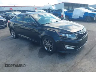2013 Kia Optima SX z VIN 5XXGR4A60DG101848, wystawiony jako IAAI lot #42399056 z przebiegiem 510 189 mil mil oraz . Historia ofert i sprzedaży dostępna na DreamBid. Obrazek 1.