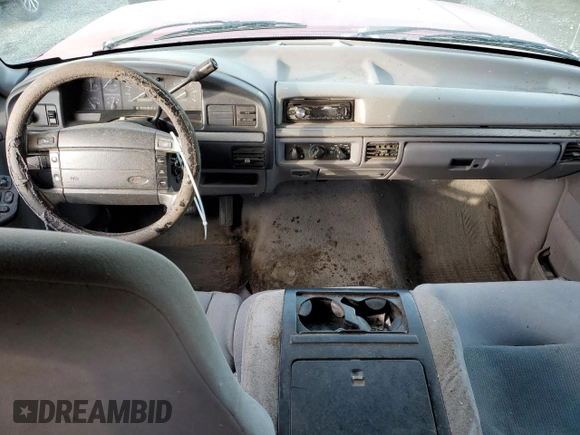 1995 Ford F-150 with VIN 1FTEX14H1SKB03880, listed as a Copart auction lot 77352324 with 0 mi miles and Salvage Title. Bid and sale history available at carsss.com. Image 8.