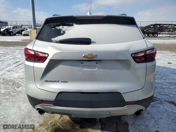 2019 Chevrolet Blazer with VIN 3GNKBGRS3KS652243, listed as a Copart auction lot 89337725 with 142,148 mi miles and Salvage Title. Bid and sale history available at carsss.com. Image 6.