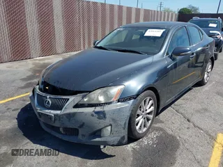 2009 Lexus IS 250 with VIN JTHBK262195094976, listed as a IAAI auction lot 42014502 with 162,102 mi miles. Bid and sale history available at carsss.com. Image 2.