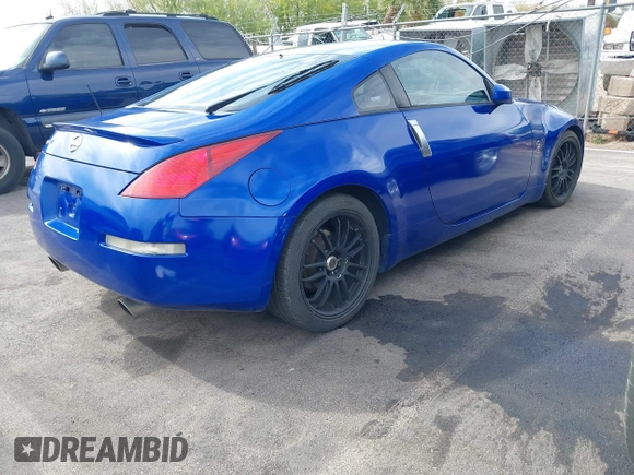 2003 Nissan 350Z Touring with VIN JN1AZ34E23T012447, listed as a IAAI auction lot 41994211 with 180,402 mi miles and . Bid and sale history available at DreamBid. Image 4.