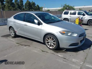 2013 Dodge Dart SXT with VIN 1C3CDFBA9DD159077, listed as a IAAI auction lot 42238744 with 106,300 mi miles and . Bid and sale history available at DreamBid. Image 1.