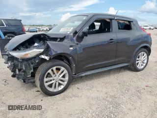2014 Nissan Juke SV with VIN JN8AF5MR8ET353024, listed as a Copart auction lot 63294455 with 97,854 mi miles and Salvage title. Bid and sale history available at DreamBid. Image 1.