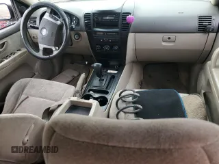 2005 Kia Sorento LX with VIN KNDJD733055406491, listed as a Copart auction lot 42366685 with 0 mi miles and Salvage Title. Bid and sale history available at carsss.com. Image 8.