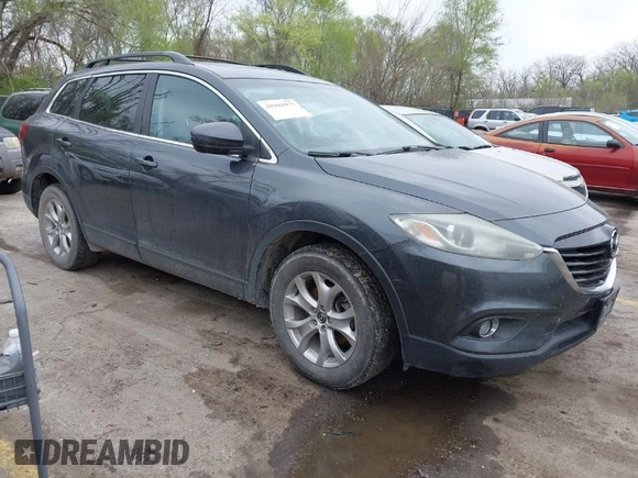 2015 Mazda CX-9 Touring with VIN JM3TB3CA3F0460864, listed as a IAAI auction lot 41944957 with 242,100 mi miles. Bid and sale history available at carsss.com. Image 1.