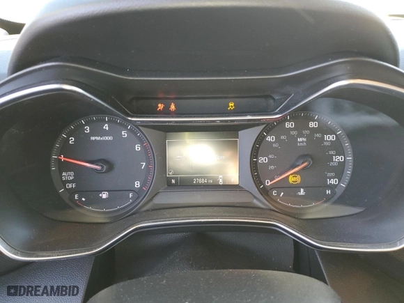 2023 Chevrolet TrailBlazer LT with VIN KL79MPSL1PB025030, listed as a Copart auction lot 84583914 with 27,684 mi miles and Salvage Title. Bid and sale history available at carsss.com. Image 9.