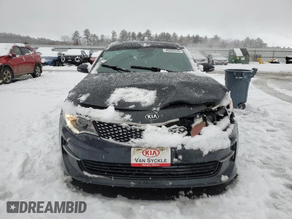 2016 Kia Optima EX with VIN 5XXGU4L36GG034257, listed as a Copart auction lot 46502445 with 114,801 mi miles and Salvage Title. Bid and sale history available at carsss.com. Image 5.