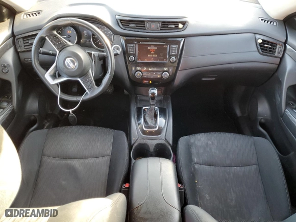 2019 Nissan Rogue SV with VIN 5N1AT2MV1KC701740, listed as a Copart auction lot 44363115 with 103,633 mi miles and Salvage Title. Bid and sale history available at carsss.com. Image 8.