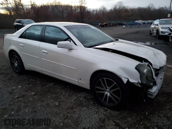 2007 Cadillac CTS with VIN 1G6DP577970100947, listed as a Copart auction lot 83350024 with 127,933 mi miles and Salvage Title. Bid and sale history available at carsss.com. Image 4.